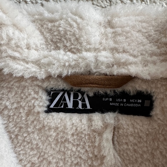 Zara Women's Mid Length Double-Faced Coat - Picture 2 of 4